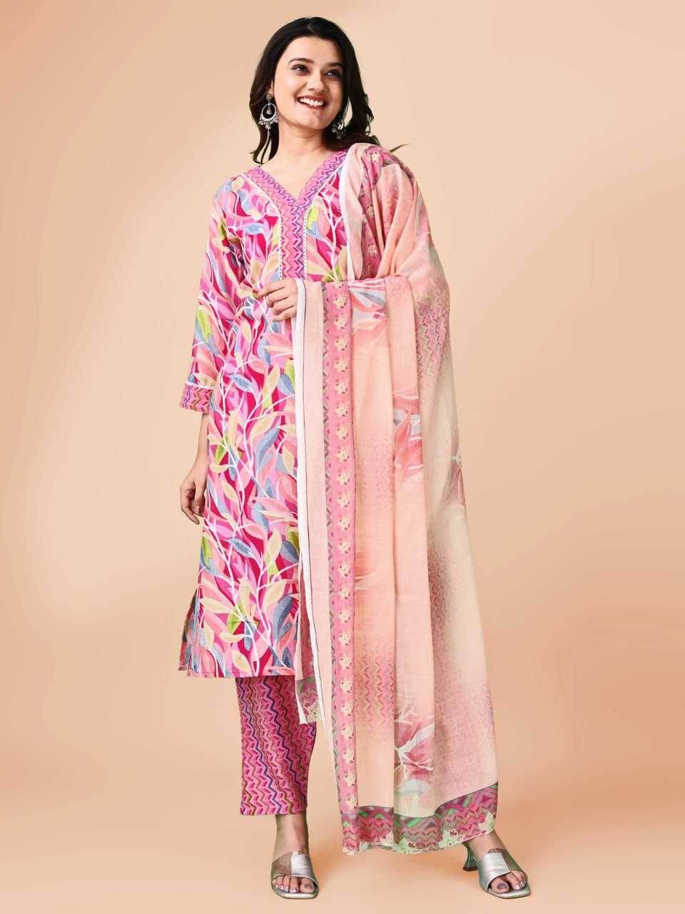 Cotton Printed Cotton Casual Dresse - MYLUXURY LANE ENTERPRISE
